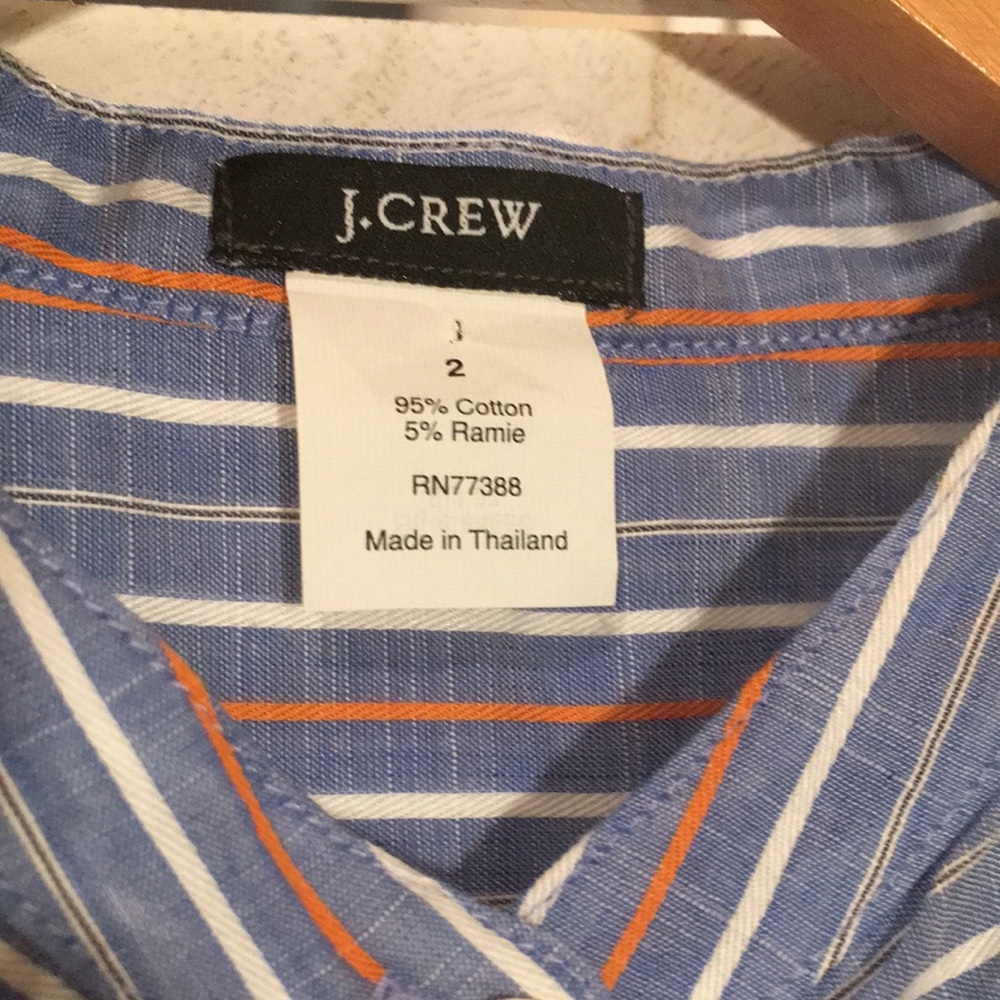 J. Crew Blouse Size 2 NWOT - Picture 3 of 8